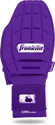Vista 26 de Franklin Sports MLB Guante deslizante de béisbol y sóftbol - CFX PRT Guantes de baserunning deslizantes protectores para adultos y jóvenes - Guante