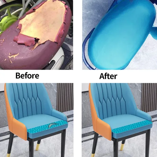 Vista 6 de LEMGUBKP Cinta de reparación de cuero autoadhesiva para muebles grandes, calcomanía de reparación de cuero de sofá, utilizada para muebles, sofás