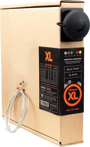Vista 9 de D'Addario XL EXL157 - Cuerdas de níquel para guitarra eléctrica de 6 cuerdas, entonación perfecta, sensación consistente, durabilidad fiable