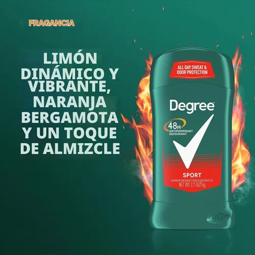 Vista 2 de Degree Men Protection - Desodorante antitranspirante, 2.7 onzas (paquete de 12)