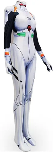 Vista 2 de Yeahfits Evangelion - Disfraz de superhéroe para Halloween, traje de tela de licra