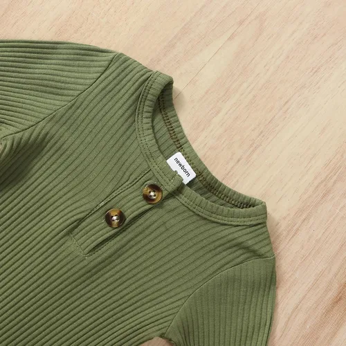 Vista 4 de Twopumpkin Trajes para recién nacidos, mameluco de punto, mameluco para recién nacido, traje para recién nacido, ropa neutra de género