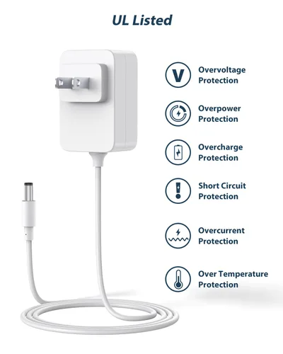 Vista 6 de CONMDEX Graco - Cable de repuesto para columpio de bebé de 10 pies de largo, cable de alimentación para columpio Graco Simple Sway