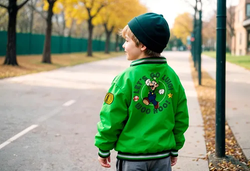 Vista 3 de Nintendo Super Mario Bomber Jacket for Boys