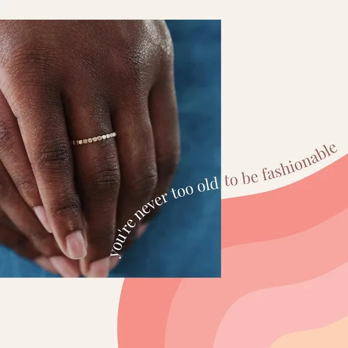 Vista 12 de Nova Stacking Ring – Handmade Rings for Women—Stackable Rings
