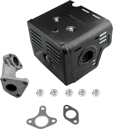 Vista 7 de Ruma Kit de silenciador para Honda GX340 GX390 GX420 11HP 13HP 16HP Harbor Freight 420 Motor Bomba de agua Soplador de nieve Lavadora a presión