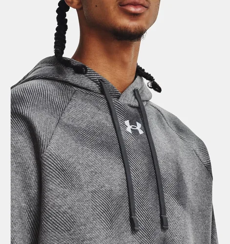 Vista 6 de Under Armour Sudadera con capucha estampada Rival para hombre