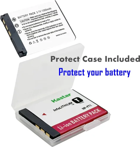 Vista 2 de Kastar Battery (X2) & Slim USB Charger Replacement for Sony NP-FT1 DSC-L1 DSC-M1 DSC-M2 DSC-T1DSC-T3 DSC-T3/B DSC-T3S DSC-T5 DSC-T5/B