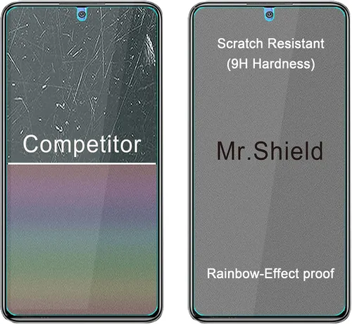 Vista 6 de Mr.Shield [3 unidades diseñadas para Xiaomi Redmi Note 11 Pro 5G+4G / Redmi Note 11 Pro + / Redmi Note 11 Pro Plus [vidrio templado]
