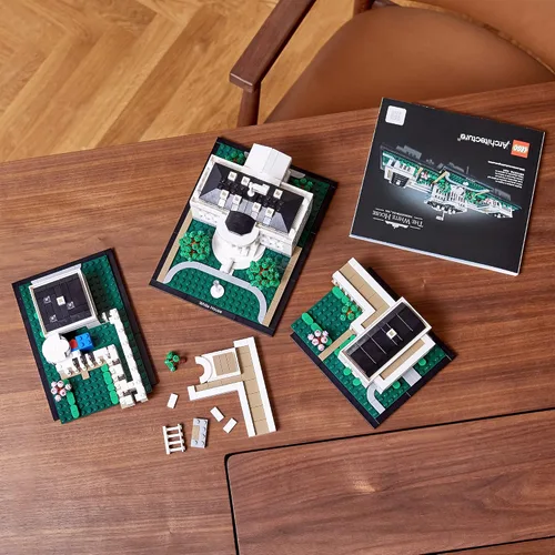 Vista 5 de Lego Architecture Casa Blanca (21054)