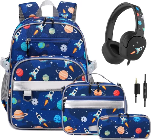 Vista 23 de Mochila para niños de 5 a 8 años, Mariposa, 15 pulgadas, Lindo