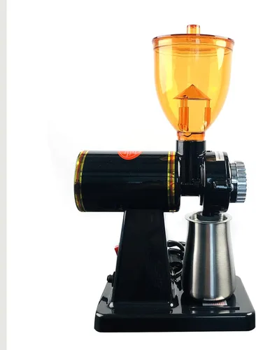 Vista 5 de Molinillo de café eléctrico de 180 W, molinillo de café expreso automático, molinillo de café automático, molinillo de café ajustable de 8