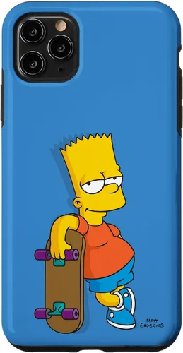 Vista 13 de The Simpsons Bart Simpson - Carcasa para iPhone 17, color azul cielo