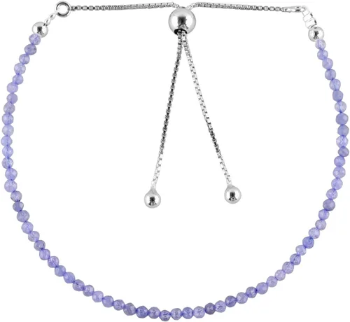 Vista 10 de Pulsera bolo de cuentas micro de piedras preciosas multicolor
