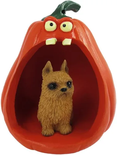Vista 74 de Conversation Concepts Figura de Corgi galés de Halloween y calabaza Welsh Corgi Pembroke