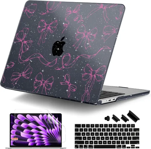 Vista 23 de DONGKE Funda compatible con M5 MacBook Air de 15 pulgadas 2026 2025-2023 A3448 A3241 A3114 A2941 M4 M3 M2 Pantalla de retina líquida Touch ID