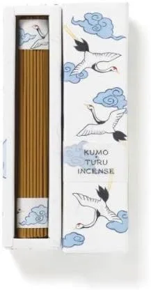 Vista 3 de Lucky Crane - Palitos de incienso japonés - 50 varillas, 30 minutos cada uno, 1 caja