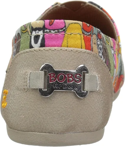 Vista 3 de Skechers BOBS - Zapatos planos de ballet para mujer, Multi