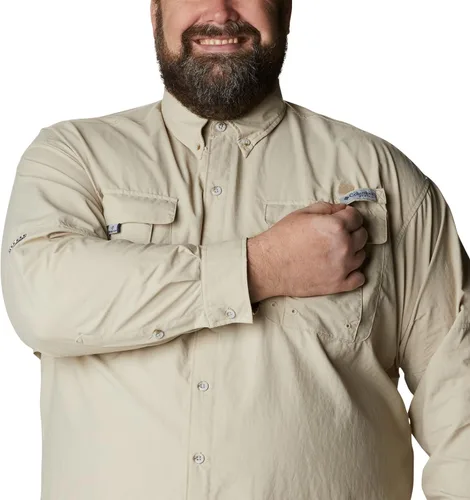 Vista 9 de Columbia PFG Bahama II - Camisa de pesca de manga larga para hombre, SPF 30