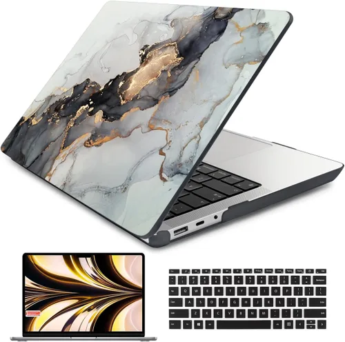 Vista 9 de Batianda Funda personalizable para portátil Microsoft Surface 5 4/3 de 13,5 pulgadas con reposamanos Alcantara modelo 1950/1867, carcasa rígida