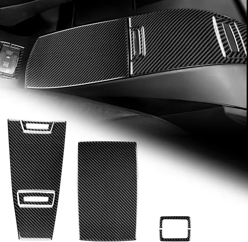 Vista 16 de AIRSPEED Fibra de carbono para BMW Z4 E85 E86 2003 2004 2005 2006 2007 2008 cubierta del marco interior de la caja de cambios de la consola central