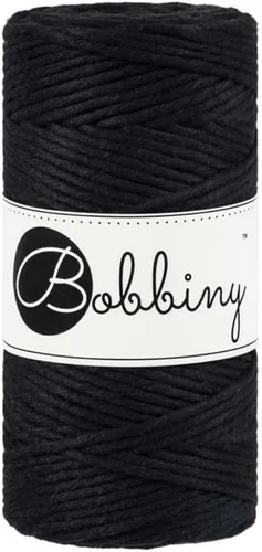 Vista 12 de Bobbiny Cordón regular de macramé de una sola capa de 0.118 pulgadas (azul), 108 yds/330 pies (100% algodón reciclado)