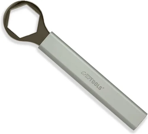 Vista 2 de CruzTOOLS AW36X - Llave de eje de 1.417 in con mango de extensión para Harley-Davidson Pan America, H-D Baggers 08-Present y Indian FTR