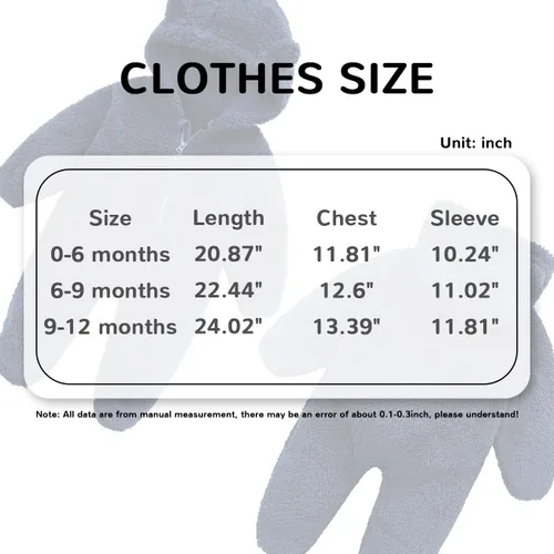 Vista 7 de Traje de nieve para bebé niño y niña, ropa cálida de invierno, abrigo para niños pequeños