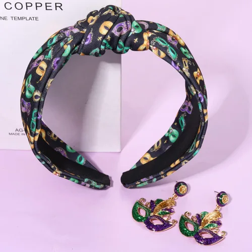 Vista 38 de YAHPERN Diadema para el día de San Valentín para mujer, colorida diadema de algodón con estampado de corazón de conversación XOXO Love, diadema