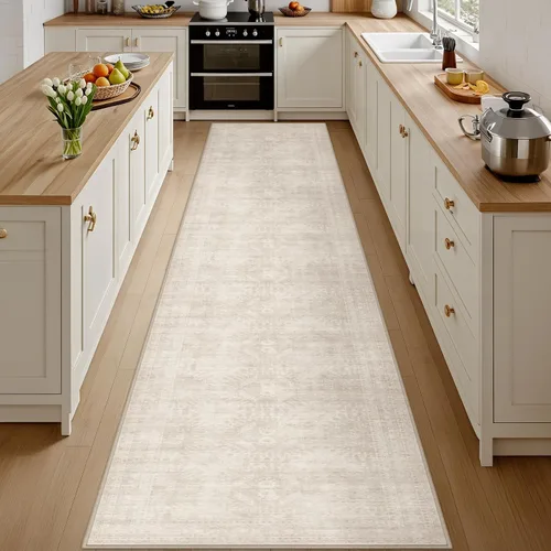 Vista 53 de Alfombras de área 8x10 Sala de estar: Dormitorio Alfombra Lavable Beige