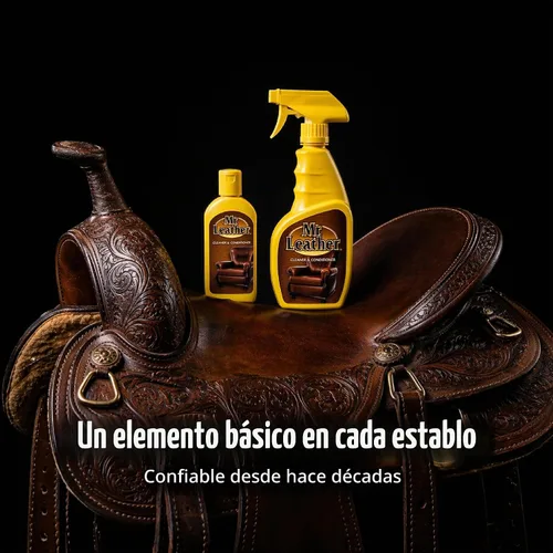 Vista 9 de Acondicionador líquido para cuero de un paso Mr. Leather 707310, 8 oz., Liquid