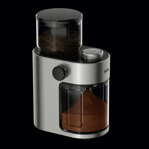 Vista 3 de Braun KG7070 - Molinillo de rebabas, acero inoxidable