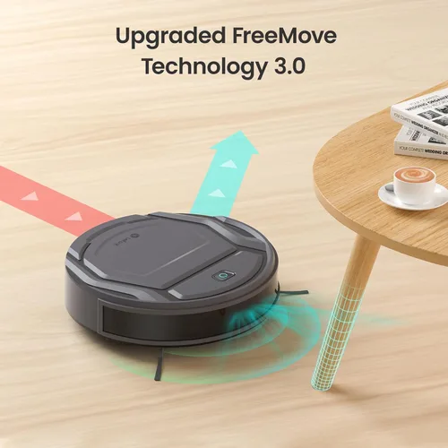Vista 7 de Lefant M210 Pro Robot Aspirador, 2200Pa de Succión, Ultradelgado, Silencioso, Robot Aspirador Autocargable, Wi-Fi/APP, Compatible con Alexa (Gris)