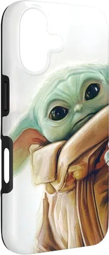 Vista 3 de Star Wars The Mandalorian Grogu - Carcasa blanca para iPhone 17