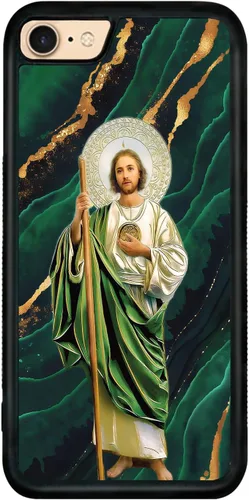 Vista 317 de Funda de teléfono Qizijio estilo azteca a prueba de golpes y protectora para iPhone 7/8/SE