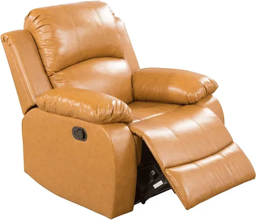 Vista 15 de Juego de muebles de cuero sintético para sala de estar, juego de sofá reclinable, sofá de dos plazas, juegos de muebles para sala de estar, sofá