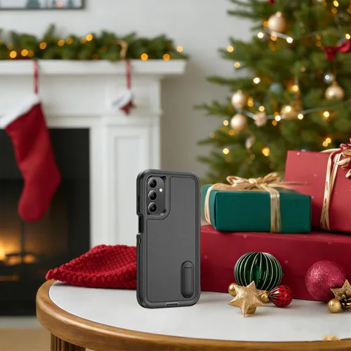 Vista 2 de IDweel Funda rígida para Samsung Galaxy A15 5G de 6.5 pulgadas, resistente a los golpes, antiarañazos, ajuste delgado, ligera, duradera, con función
