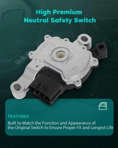 Vista 6 de SCITOO Interruptor de seguridad neutro 42700-26500 compatible con Hyundai Accent 2012-2019, 2011-2019 para Hyundai Elantra, 2013-2014 para Hyundai