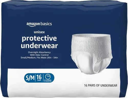 Vista 8 de Amazon Basics Ropa interior protectora unisex, absorción nocturna, extragrande, 12