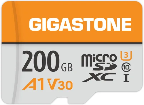 Vista 7 de GIGASTONE Tarjeta Micro SD de 1 TB, 2 unidades, grabación de video A1 V30 4K, GoPro, vigilancia, cámara de seguridad, cámara de acción, drone