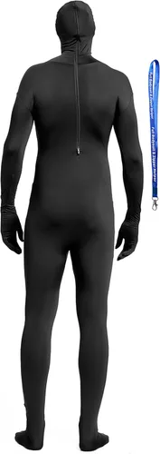 Vista 2 de Prenda de cuerpo entero de eslastano unisex, disfraz elástico para adulto, traje zentai de hombre que desaparece