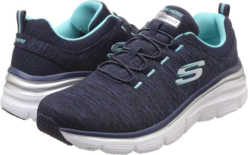 Vista 7 de Skechers moda ajuste hasta un nivel de mujeres resbalón en zapatillas