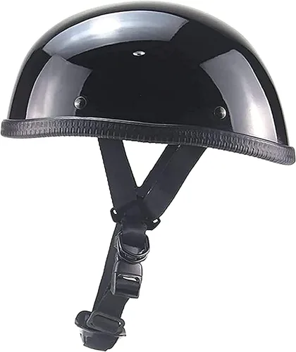 Vista 9 de Casco abierto ligero y transpirable para motocicleta, aprobado por DOT/ECE, casco de motocicleta vintage, unisex, para adultos, Street Cruiser