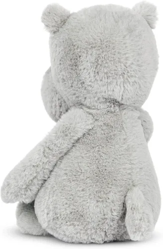 Vista 4 de B. toys Animales de peluche, Happy Hues Gerry Grey Hipopótamo, juguetes Hipopótamo Gris
