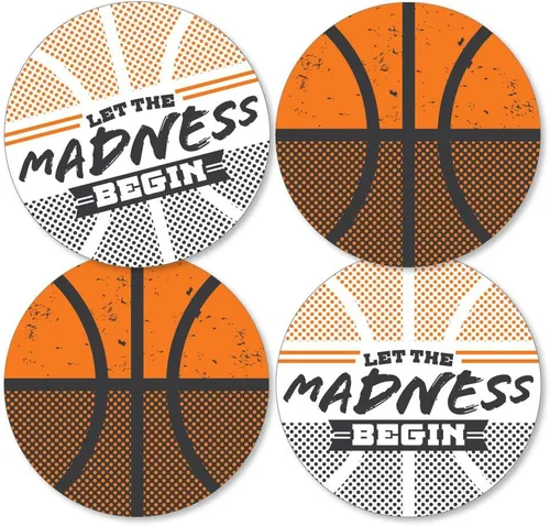 Vista 10 de Big Dot of Happiness Nothin' but Net – Baloncesto – Decoraciones DIY Baby Shower o Cumpleaños Elementos esenciales para fiestas grandes – Juego de 20