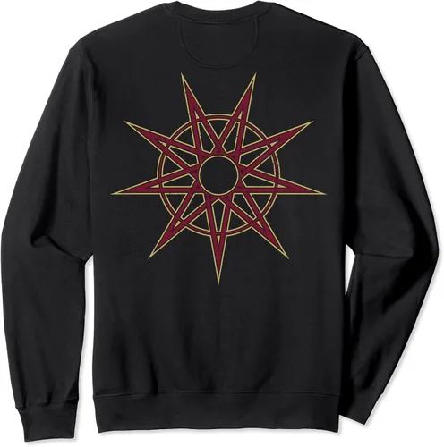 Vista 2 de Slipknot marca Ripper cuello redondo Jaspeado oscuro