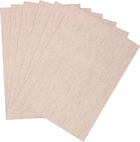 Vista 8 de Caydo 6 piezas de tela Aida de 14 hilos negra, tela de algodón para punto de cruz y bordado para labores de aguja, manualidades DIY, 12 por 18