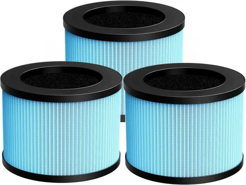 Vista 8 de MK01 MK06 DH-JH12 TZ-K1 Filtro de repuesto HEPA, compatible con MK01, MK06, ToLife TZ-K1, VOOPNU DH-JH12, MG01JH, Kloudi DH-JH01, POMORON MJ001H