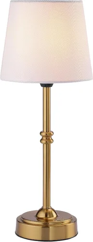 Vista 8 de O'Bright Seraph - Lámpara de mesa LED inalámbrica con atenuador, batería recargable integrada, brillo de 3 niveles, lámpara de mesa para patio