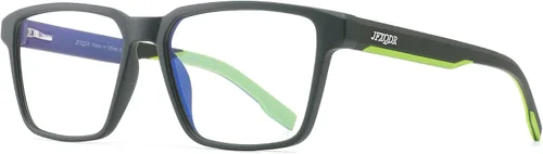 Vista 37 de Blue Light Blocking Glasses for Women Men Metal Round Frame Gris (Smoke Grey)